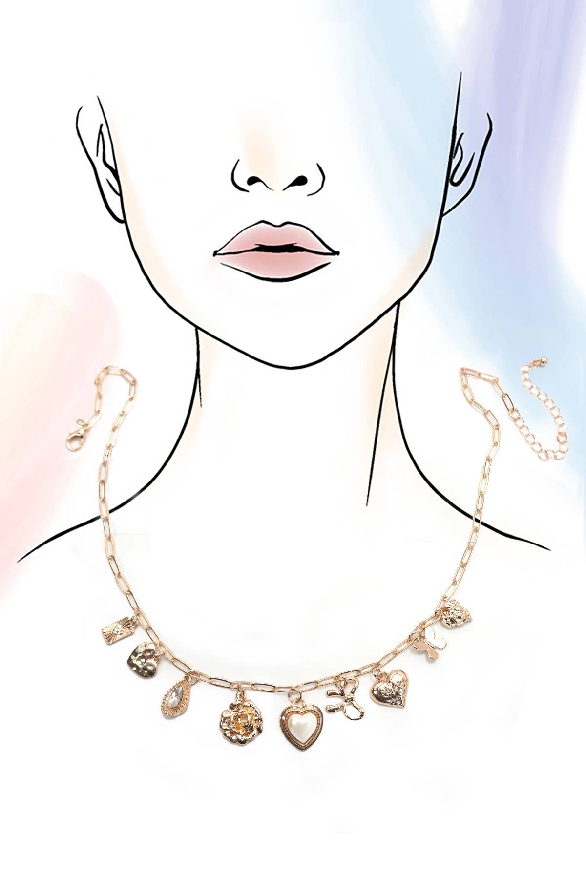 Bow & Bloom Necklace