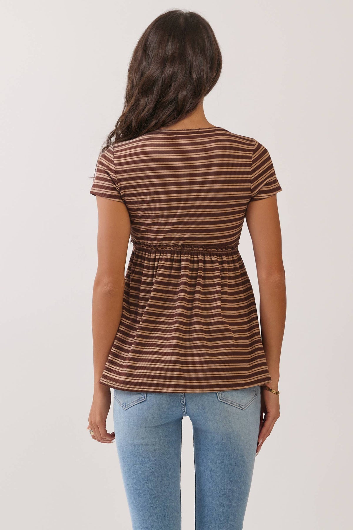 Cocoa Sweetheart Babydoll Top